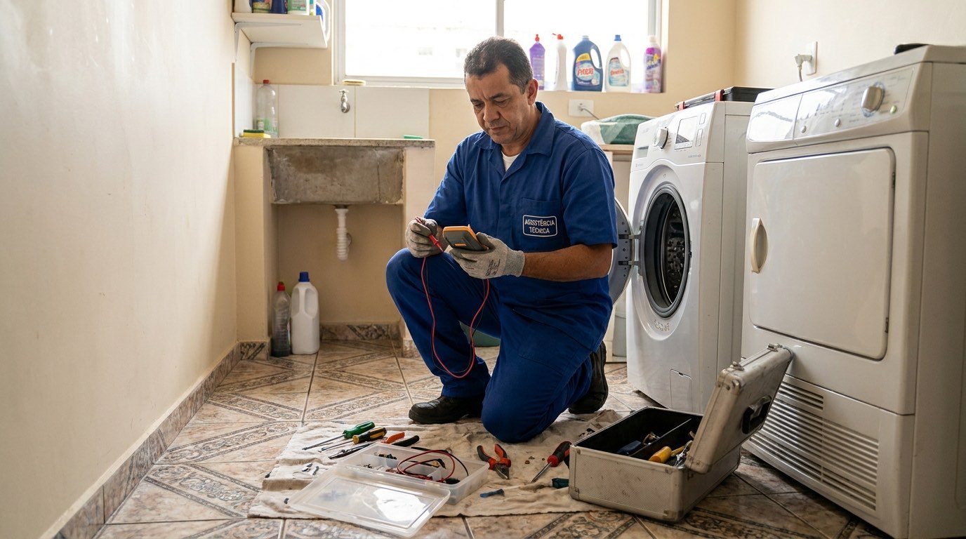 Instalação de Lava e Seca em Campo Grande‑MS